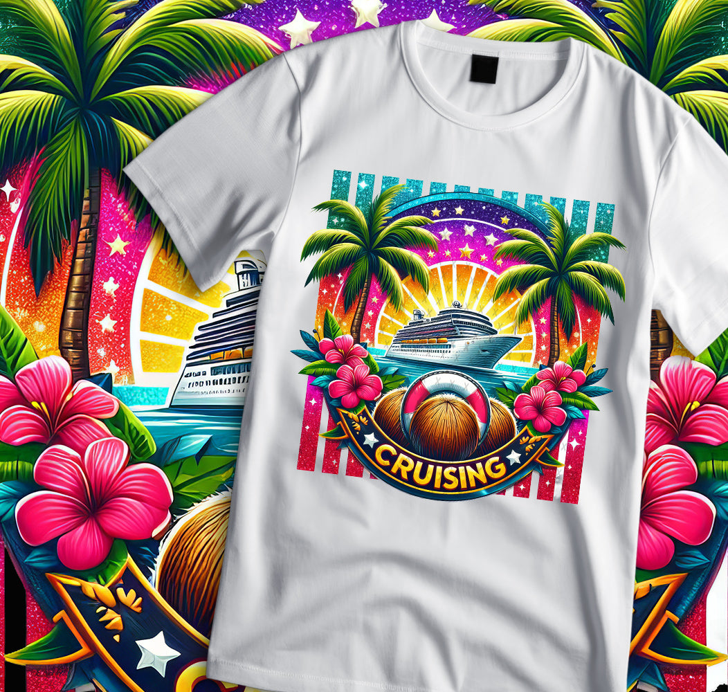 Vacay Sublimation/DTF T-shirt Images Bundle