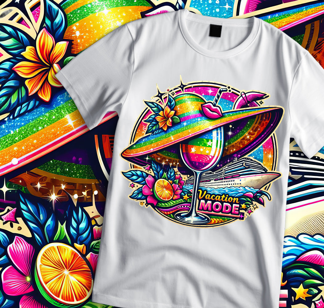 Vacay Sublimation/DTF T-shirt Images Bundle