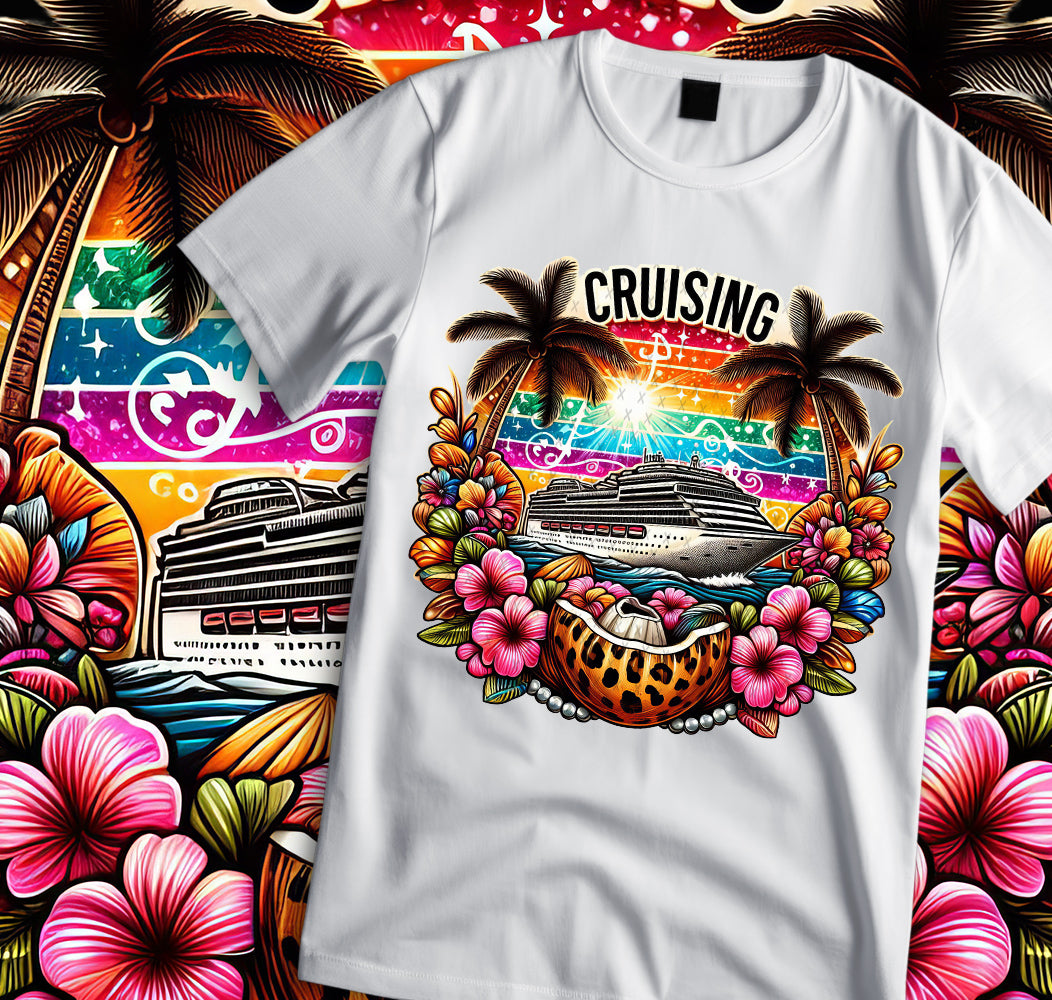 Vacay Sublimation/DTF T-shirt Images Bundle