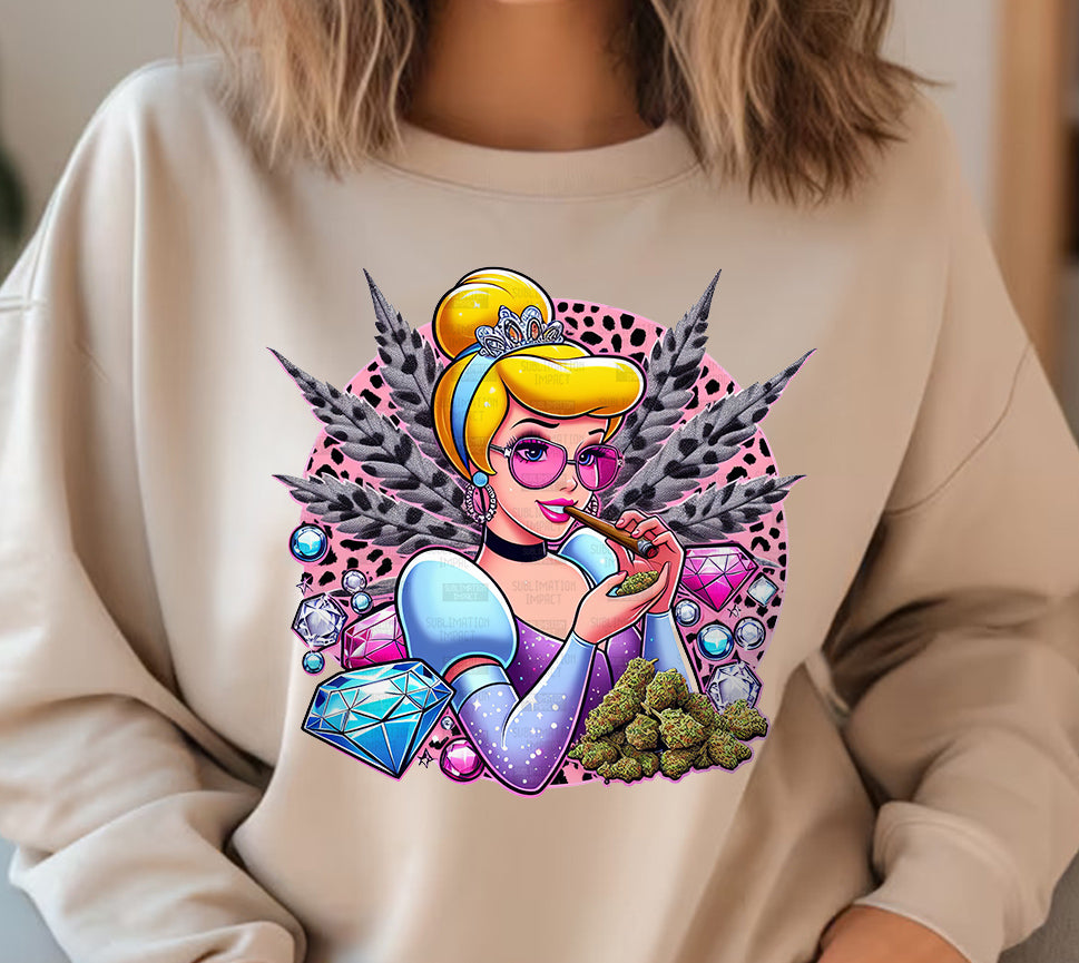 Weed Girl Sublimation/DTF T-shirt Images Bundle