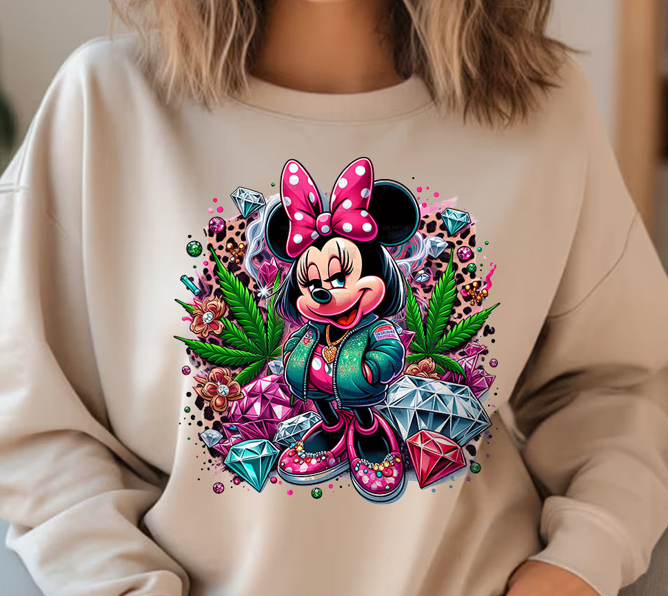 Weed Girl Sublimation/DTF T-shirt Images Bundle