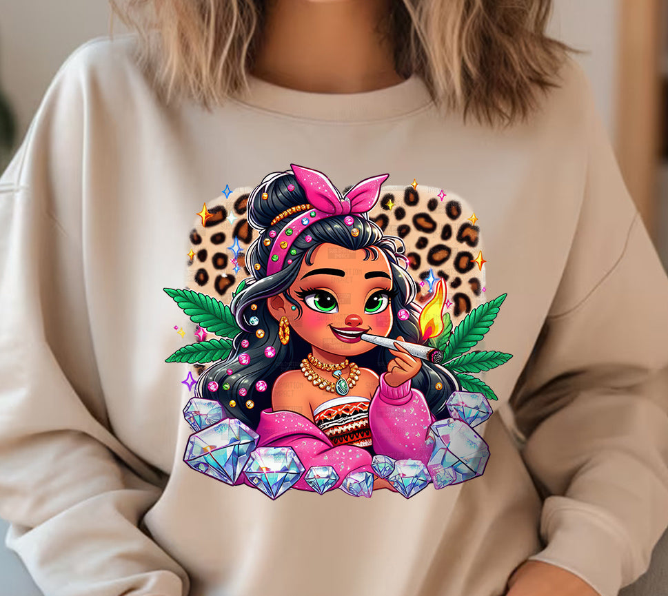 Weed Girl Sublimation/DTF T-shirt Images Bundle