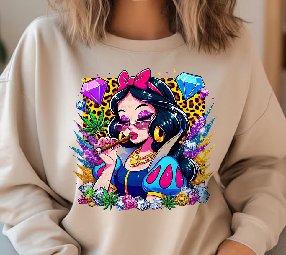 Weed Girl Sublimation/DTF T-shirt Images Bundle