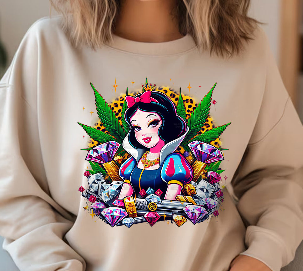 Weed Girl Sublimation/DTF T-shirt Images Bundle