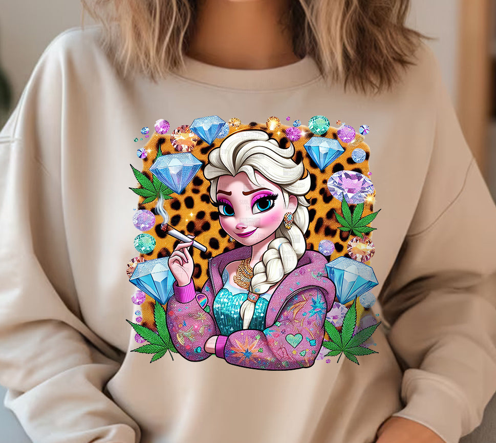 Weed Girl Sublimation/DTF T-shirt Images Bundle