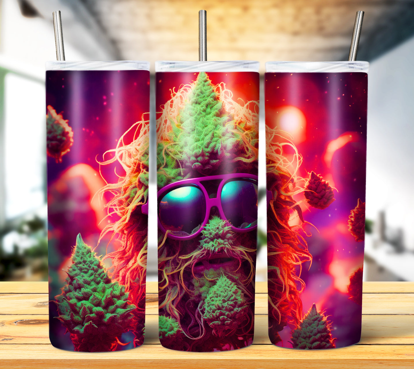 3D Weed Inflate Sublimation 20oz Imagew Bundle