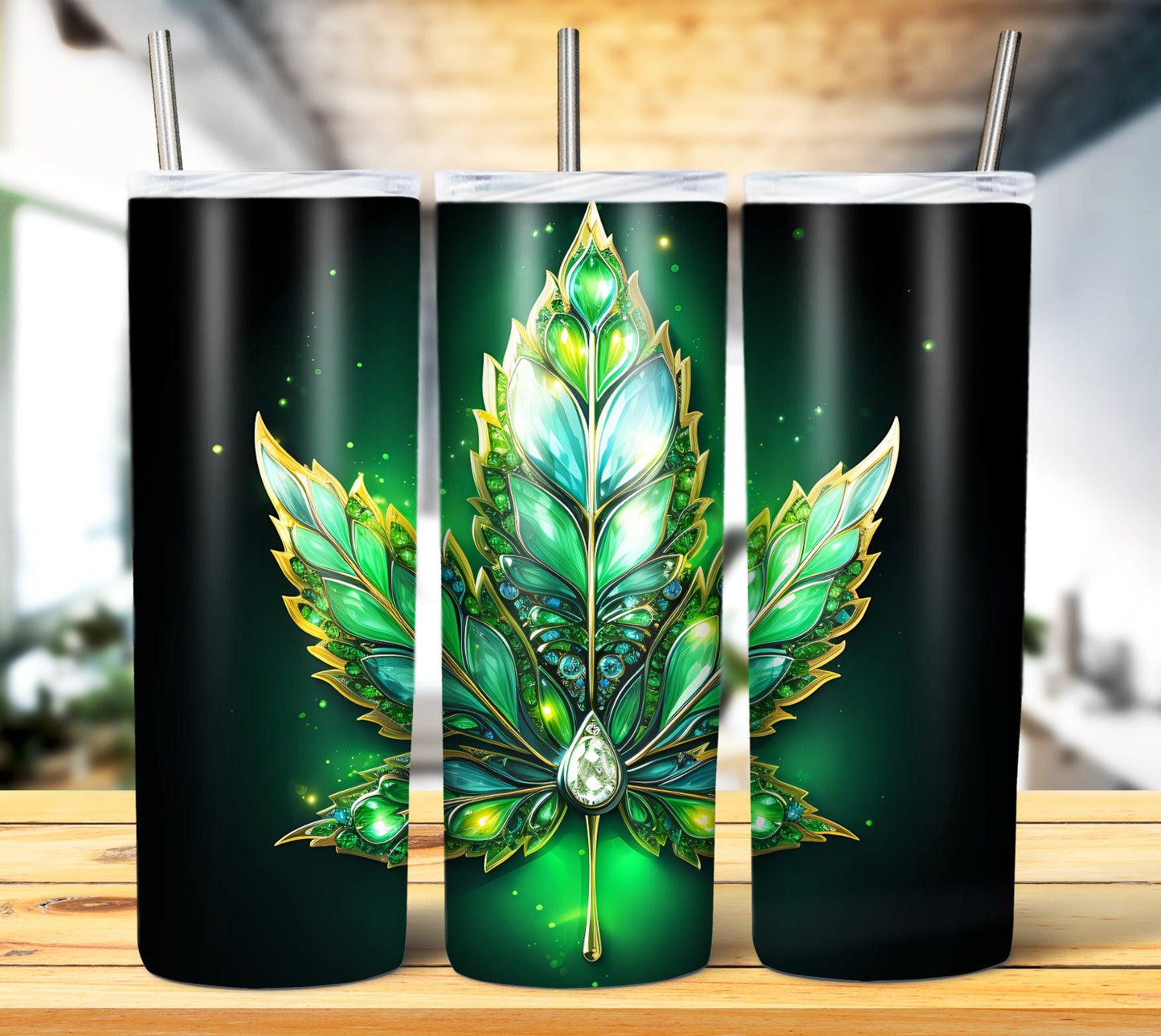 3D Weed Inflate Sublimation 20oz Imagew Bundle