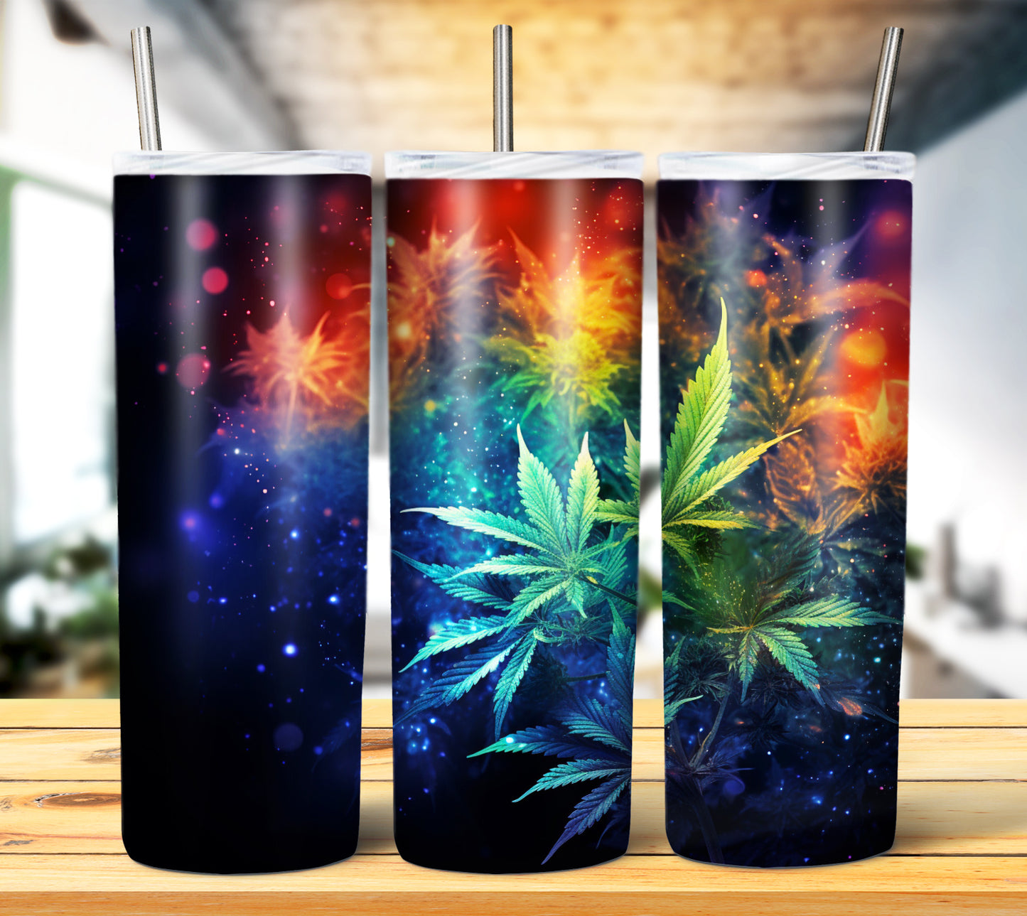 3D Weed Inflate Sublimation 20oz Imagew Bundle