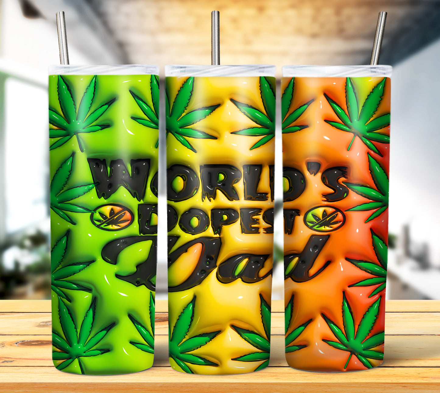 3D Weed Inflate Sublimation 20oz Imagew Bundle