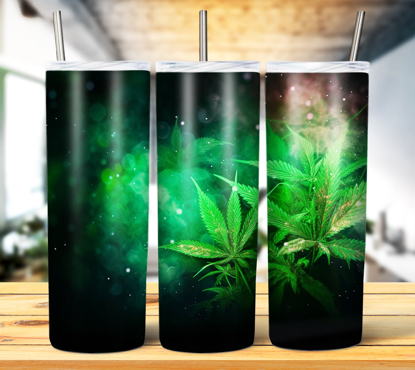 3D Weed Inflate Sublimation 20oz Imagew Bundle