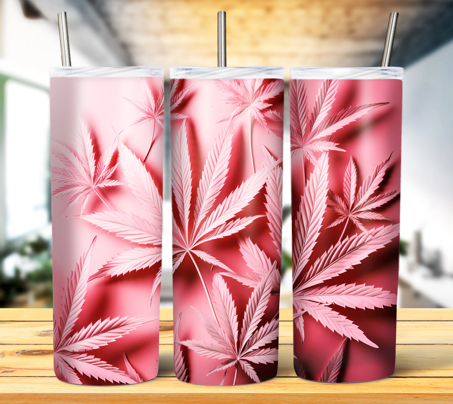 3D Weed Inflate Sublimation 20oz Imagew Bundle