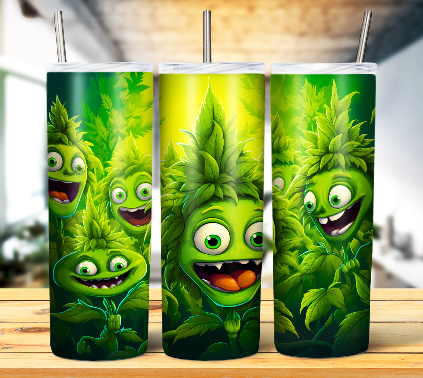 3D Weed Inflate Sublimation 20oz Imagew Bundle