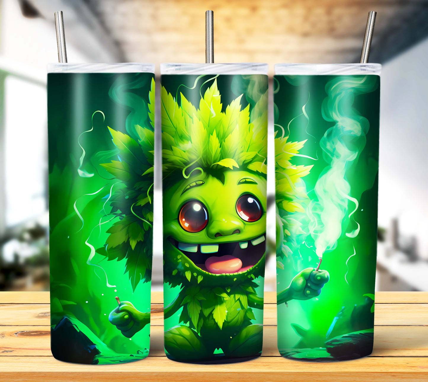 3D Weed Inflate Sublimation 20oz Imagew Bundle