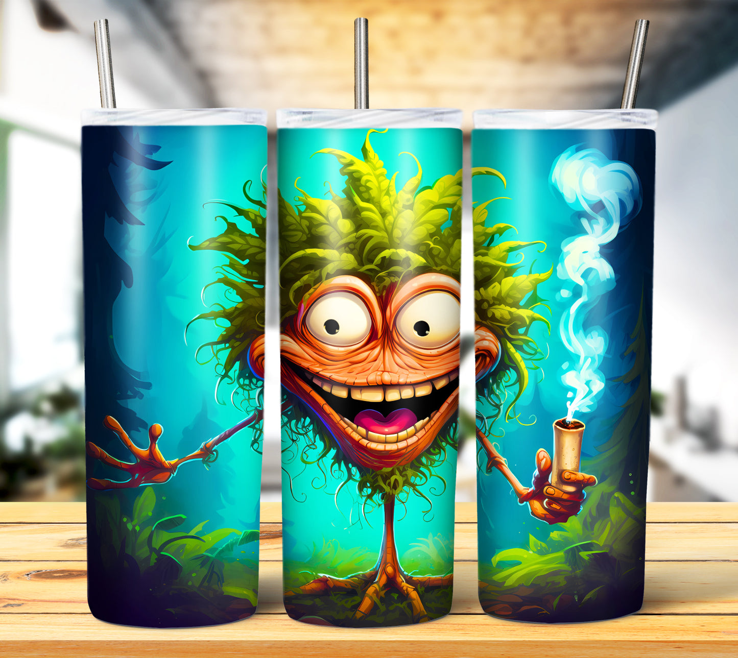 3D Weed Inflate Sublimation 20oz Imagew Bundle