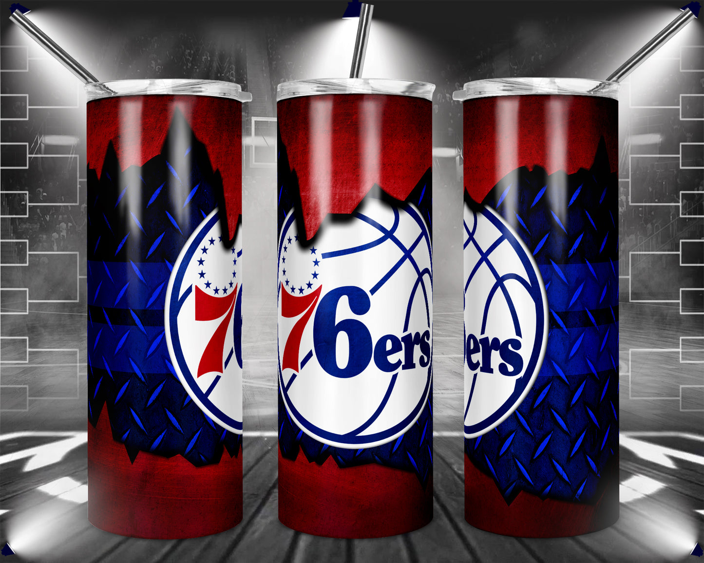 Basketball 20oz Sublimation Tumbler Image