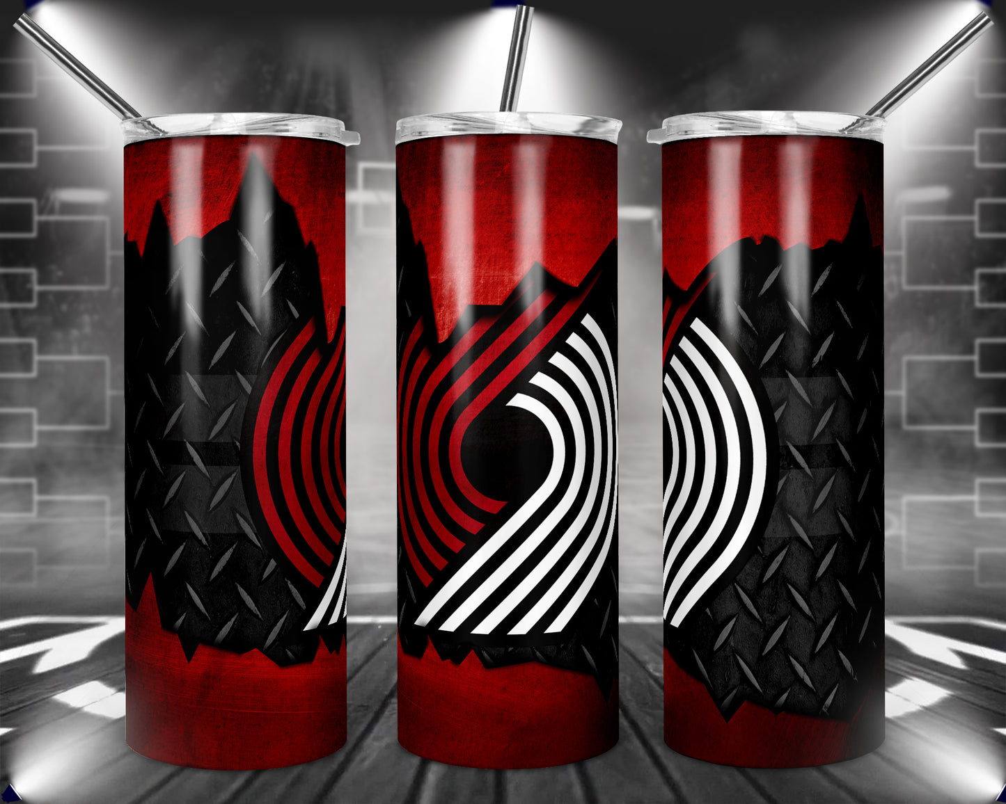 Basketball 20oz Sublimation Tumbler Image