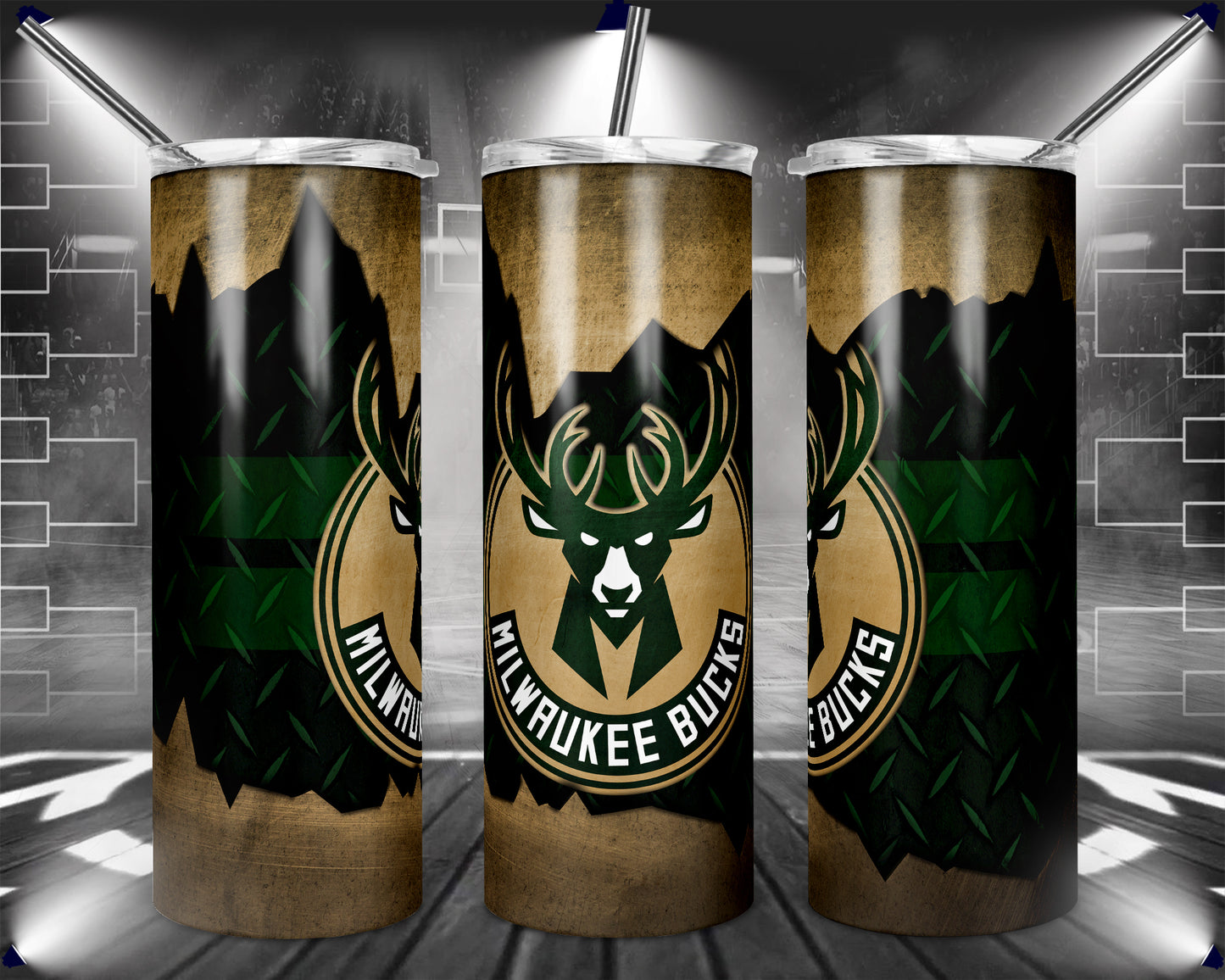 Basketball 20oz Sublimation Tumbler Image