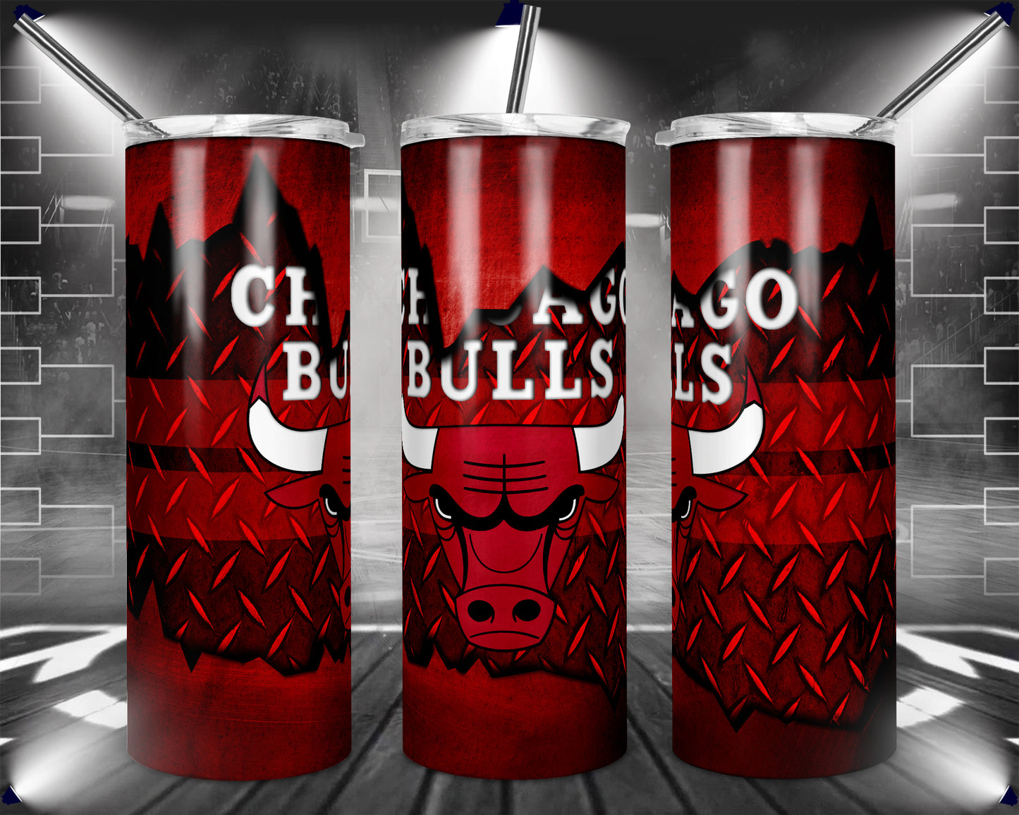 Basketball 20oz Sublimation Tumbler Image