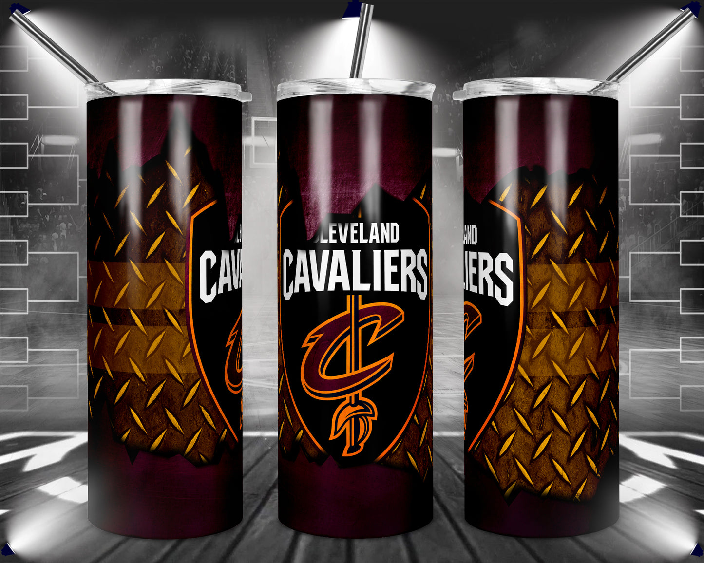 Basketball 20oz Sublimation Tumbler Image