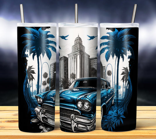 Graffiti Style Car 20oz Sublimation Tumbler Image