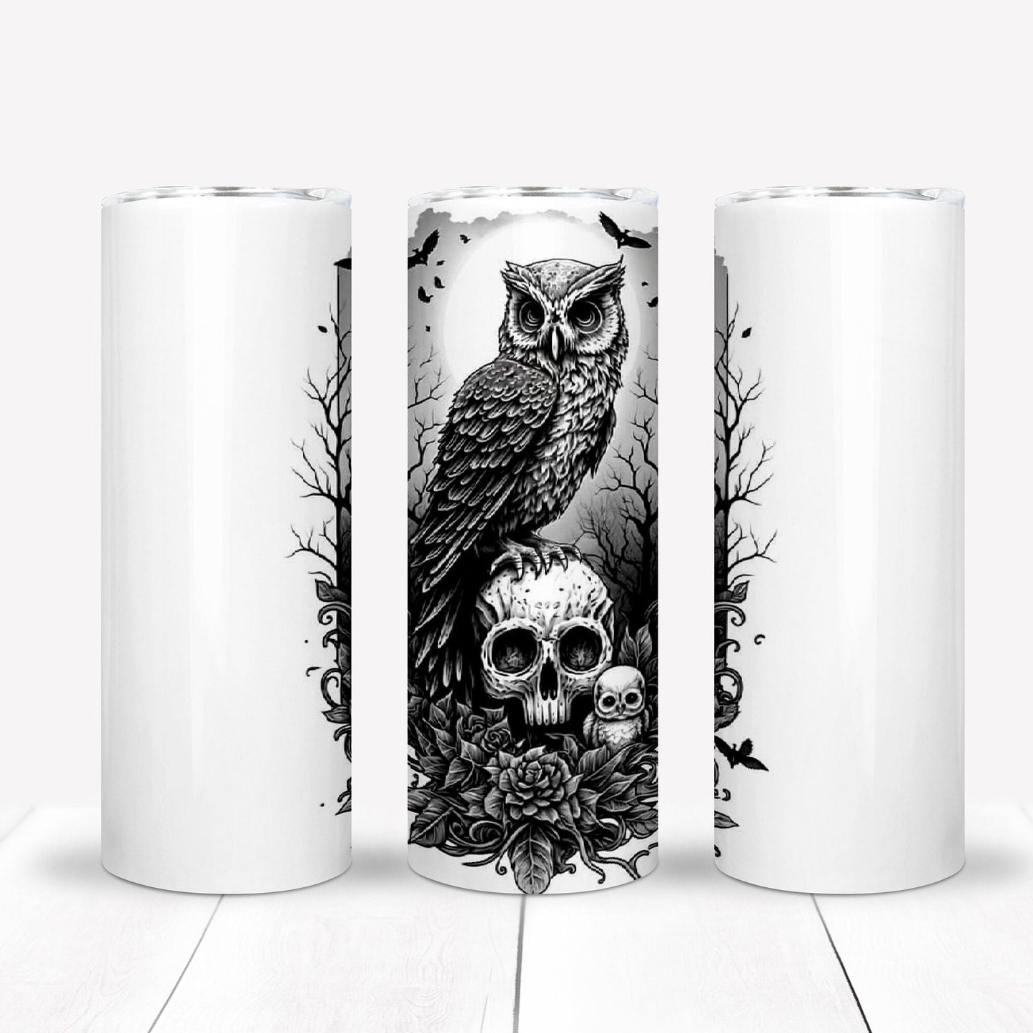 Owl 20oz Sublimation Tumbler Image