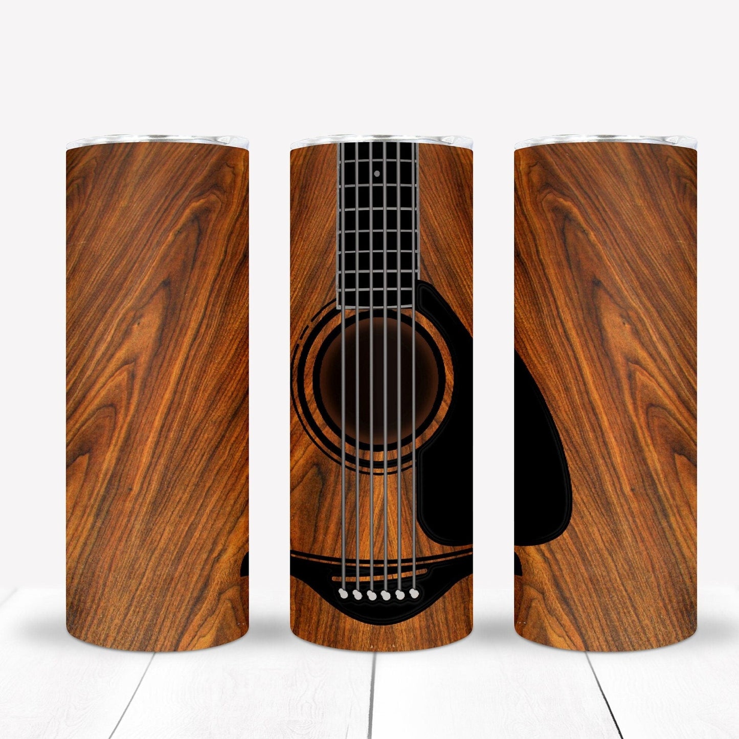 Guitar Tumbler 20oz Sublimation Image