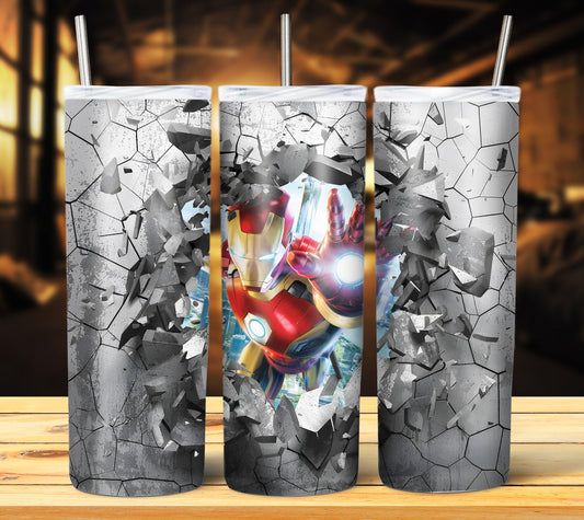 3D Cartoon 20oz Sublimation Tumbler Image