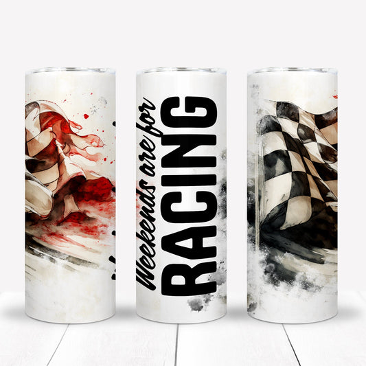 Racing 20oz Sublimation Tumbler Image