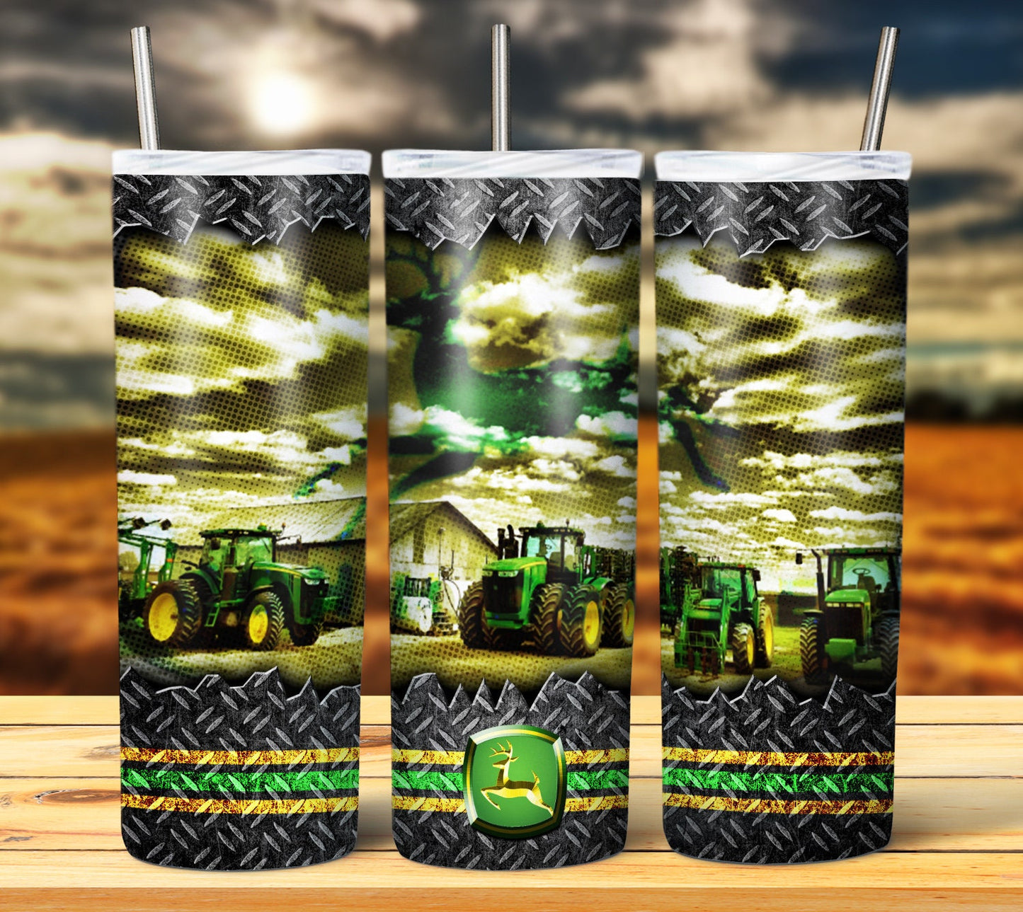 Tractor 20oz Sublimation Tumbler Image