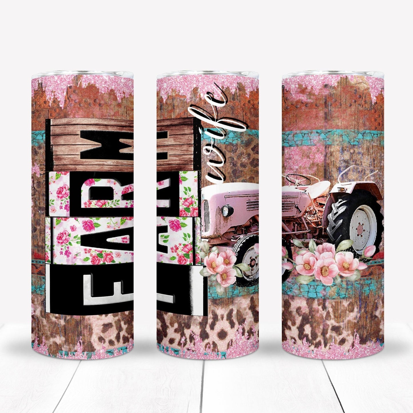 Farm wife 20oz Sublimation Tumbler Image