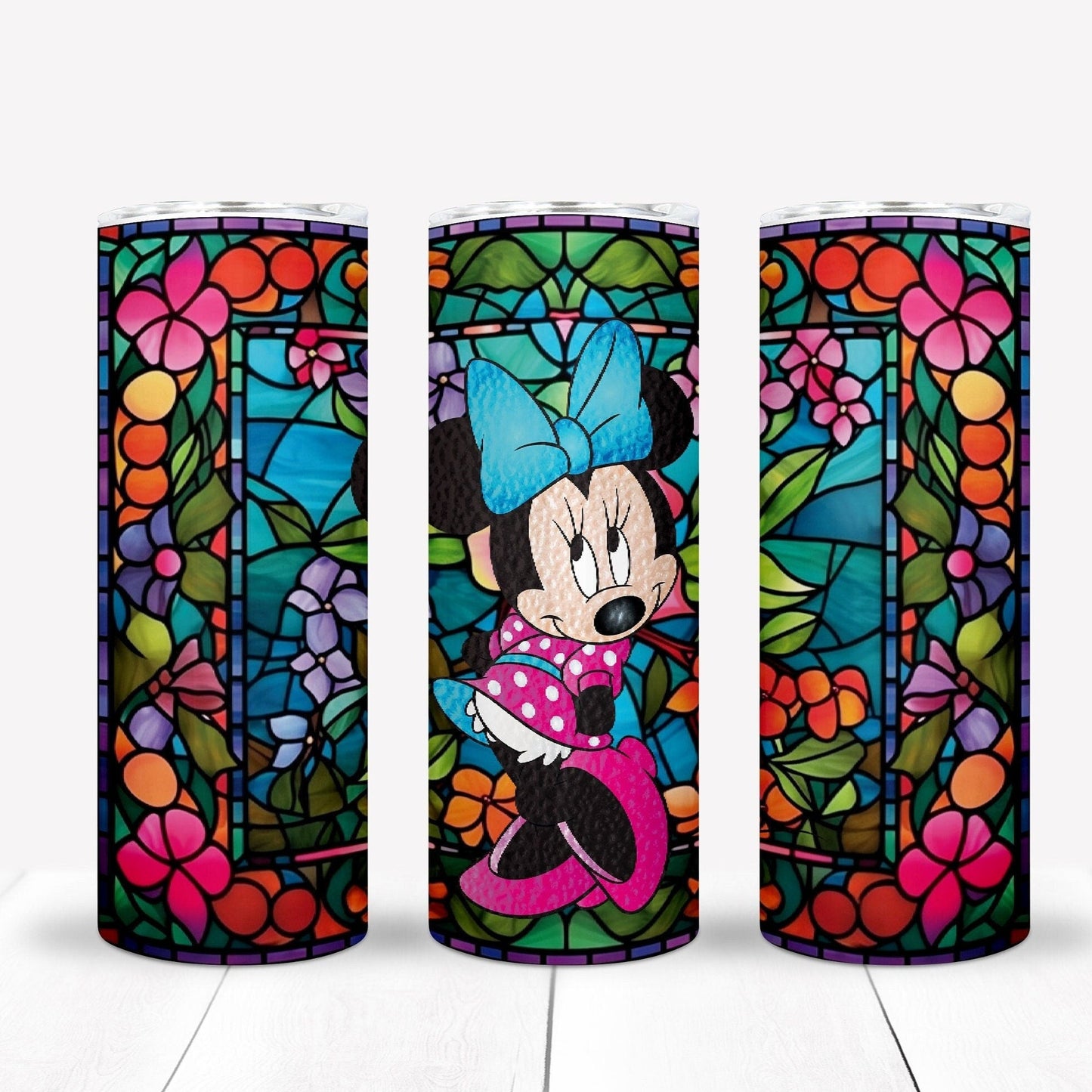 Stained Glass 20oz Sublimation Tumbler Image