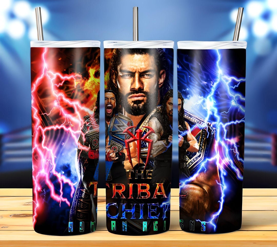 Wrestling Sublimation 20oz Tumbler Image