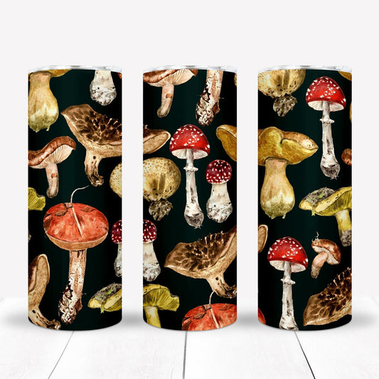 Mushrooms 20oz Sublimation Tumbler Image