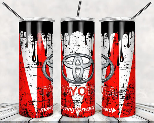 Car Toyota Sublimation 20oz Tumbler Image