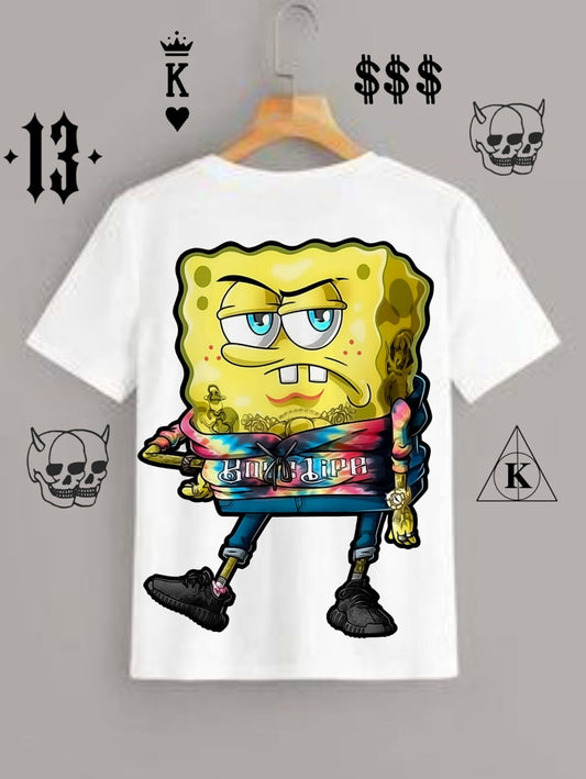 Tattoo Cartoon T-shirt Image DTF/Sublimation