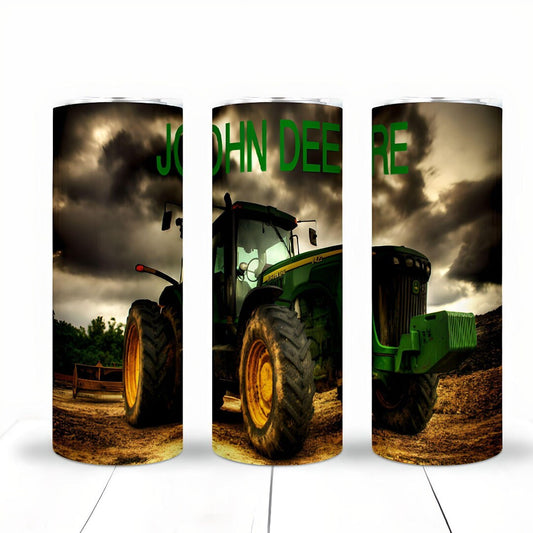 Tractor Sublimation 20oz Tumbler Image