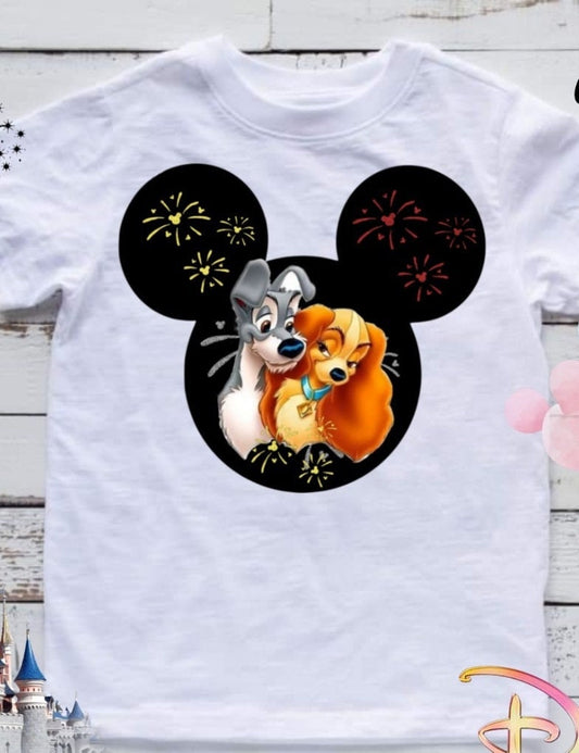 Cartoon T-shirt Image DTF/Sublimation