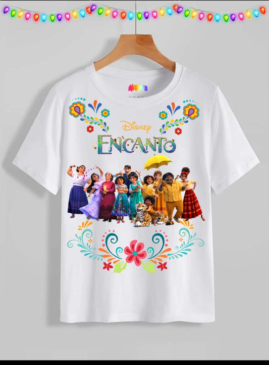 Kids Cartoon T-shirt Image DTF/Sublimation