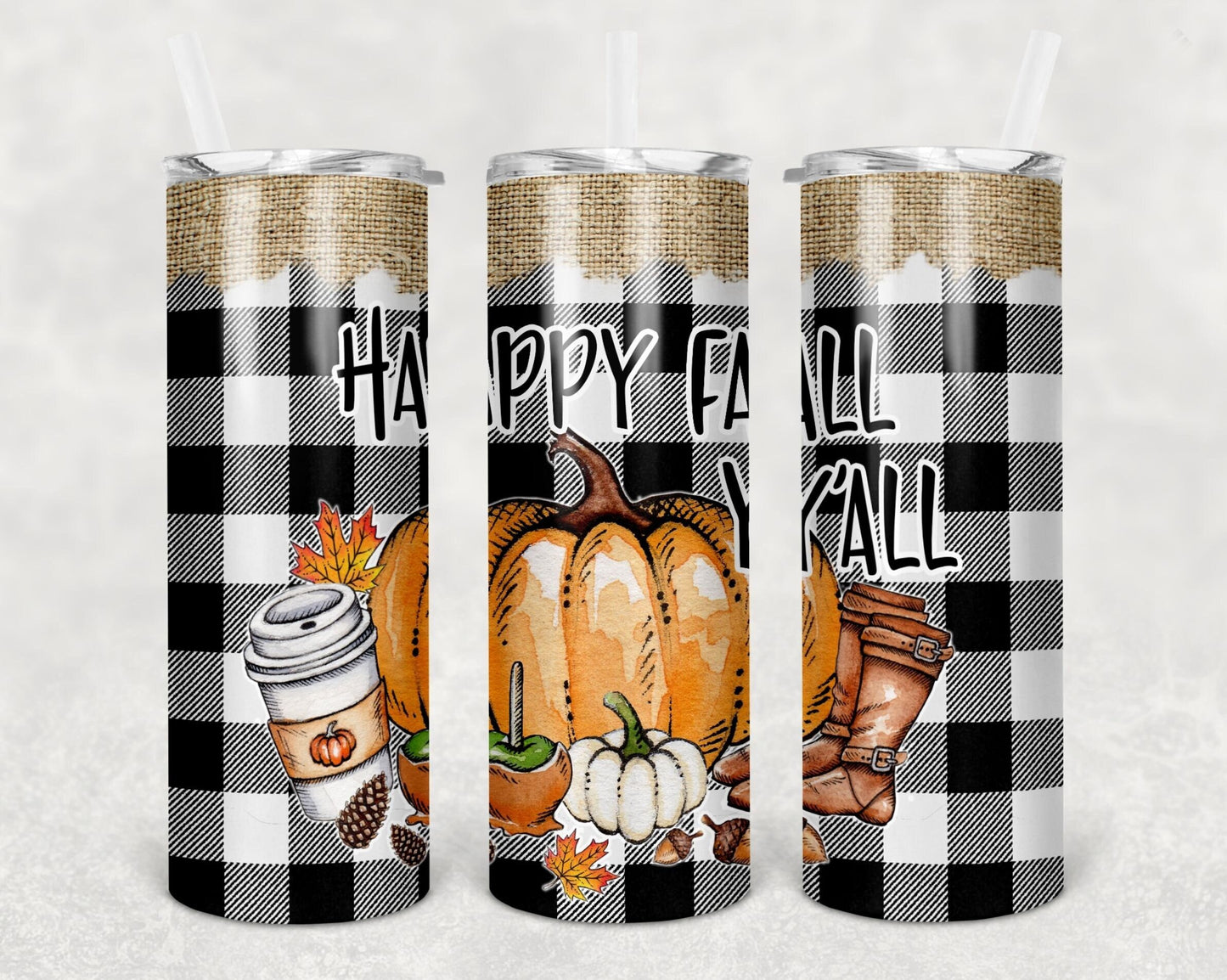 Fall Sublimation 20oz Tumbler Image