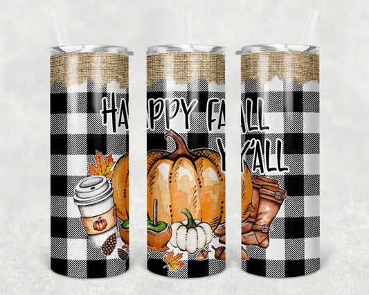 Fall Sublimation 20oz Tumbler Image