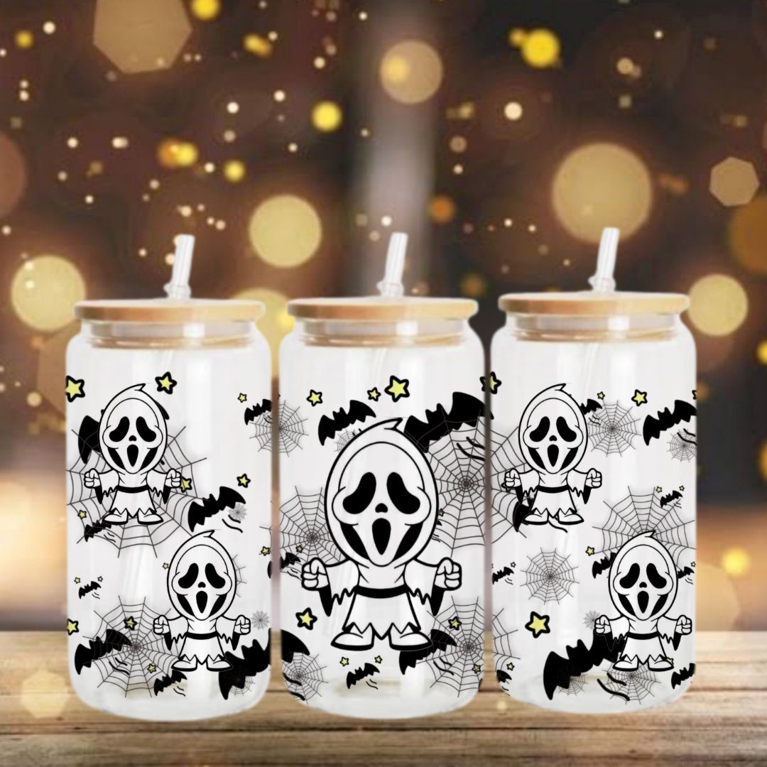 30 Horror Libbey Glass Sublimation Images Bundle