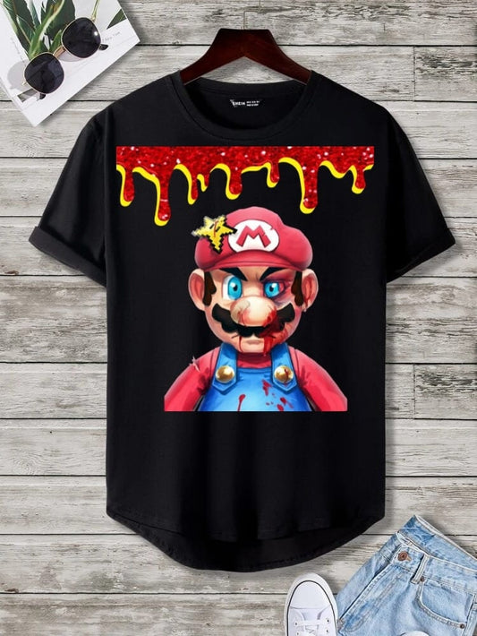 Stoned Cartoon T-shirt Image DTF/Sublimation