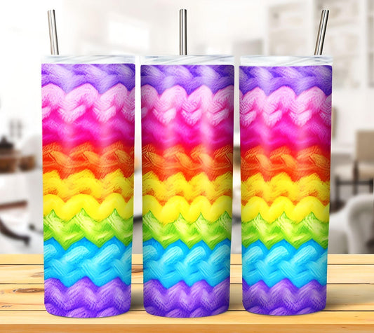 Yarn Sublimation 20oz Tumbler Image