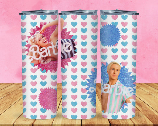 Barbie Sublimation 20oz Tumbler Image