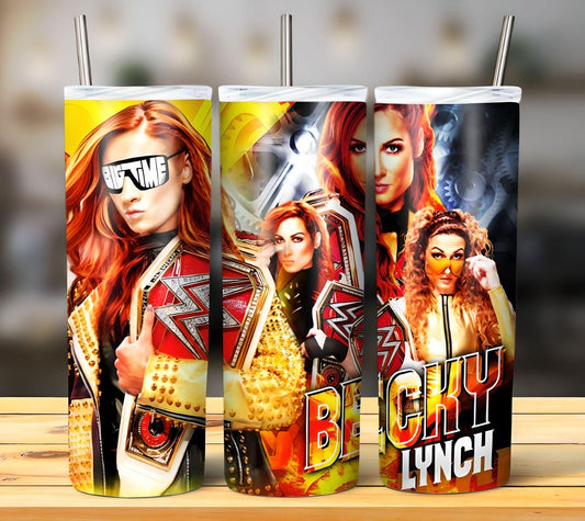 Wrestling Sublimation 20oz Tumbler Image