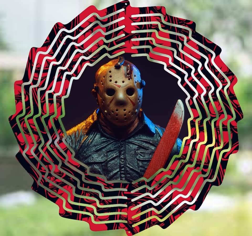 30 Horror Wind Spinner Sublimation Images Bundle