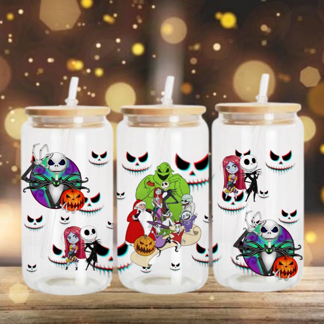 30 Horror Libbey Glass Sublimation Images Bundle