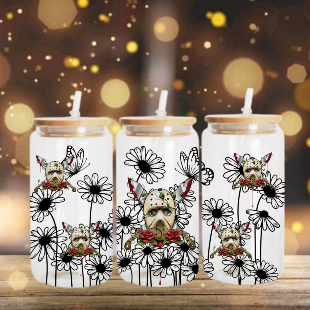 30 Horror Libbey Glass Sublimation Images Bundle